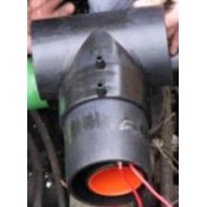 [43 997 117] Тройник 50/90 мм двустенный (короткий)