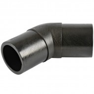 [04-090-L] Колено простое 45&deg; 90мм 